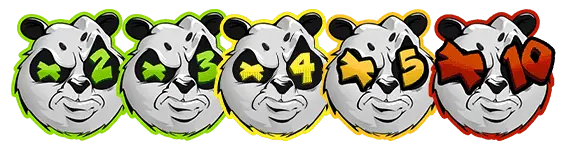 Eye of the Panda Wild Panda Multiplier x10
